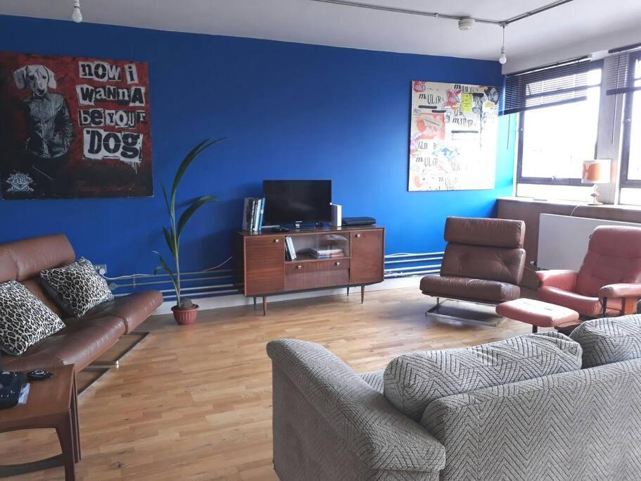Trendy, Urban Open Plan Apartment Bristol Zewnętrze zdjęcie